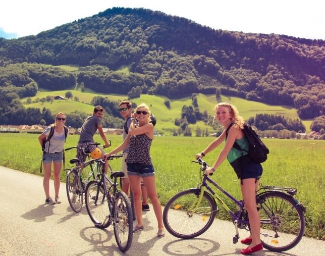 Biking in Salzburg